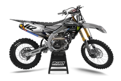 Yamaha Now Grey Graphic Kit - YZ YZF WR TTR PW Models | All Years
