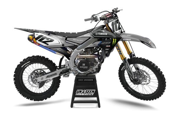 Yamaha Now Grey Graphic Kit - YZ YZF WR TTR PW Models | All Years