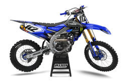 Yamaha Now Blue Graphic Kit - YZ YZF WR TTR PW Models | All Years