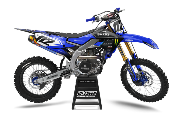 Yamaha Now Blue Graphic Kit - YZ YZF WR TTR PW Models | All Years