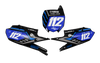 Yamaha Number Background Decals - Alpha