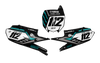 Yamaha Number Background Decals - Alpha