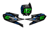 Yamaha Number Background Decals - Alpha