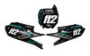 Yamaha Number Background Decals - Alpha