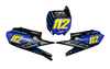 Yamaha Number Background Decals - Alpha