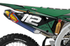 Suzuki Graphics Kit - Pocket Green