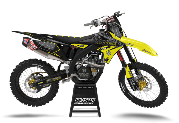Suzuki Crispy Graphic Kit - RMZ RM RMX DR DRZ JR Models | All Years