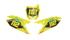 Suzuki Number Background Decals - Fever