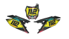 Suzuki Number Background Decals - Fever