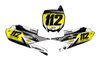 Yamaha Number Background Decals - Point