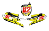 Yamaha Number Background Decals - Factory