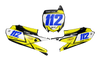 Yamaha Number Background Decals - Factory