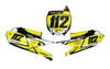 Yamaha Number Background Decals - Factory