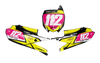 Yamaha Number Background Decals - Factory