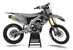 Kawasaki Blend Grey Graphic Kit - KK KXF KDX KLX Models | All Years