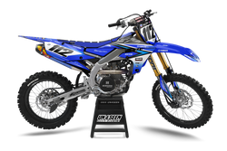 Yamaha Z Blue Graphic Kit - YZ YZF WR TTR PW Models | All Years