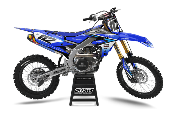 Yamaha Z Blue Graphic Kit - YZ YZF WR TTR PW Models | All Years