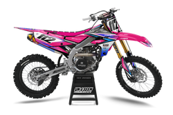 Yamaha Z Pink Graphic Kit - YZ YZF WR TTR PW Models | All Years