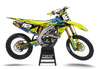 Suzuki Graphics Kit - Pocket Yellow