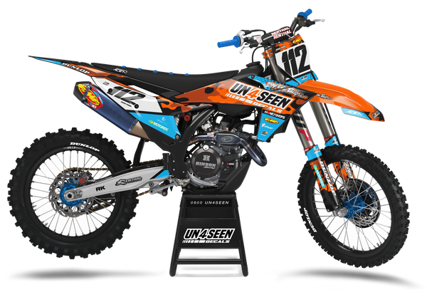 KTM Hiding Graphic Kit - SX SXF XC XCF EXC EXCF Models | All Years