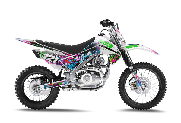 Kawasaki Splash Graphic Kit - KK KXF KDX KLX Models | All Years