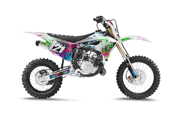Kawasaki Splash Graphic Kit - KK KXF KDX KLX Models | All Years