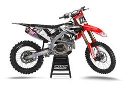 Honda Lynx Black Graphic Kit - CRF CR XR Models | All Years