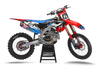 Honda Graphics Kit - Scream Blue
