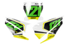 Husqvarna Number Background Decals - Crank