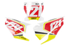 Husqvarna Number Background Decals - Crank