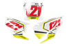 Husqvarna Number Background Decals - Crank