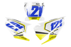 Husqvarna Number Background Decals - Crank