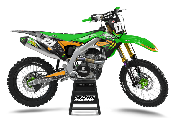 Kawasaki Able Must Graphic Kit - KK KXF KDX KLX Models | All Years