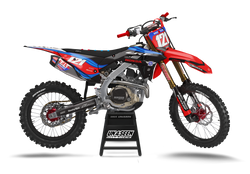 Honda Martini Graphic Kit - CRF CR XR Models | All Years