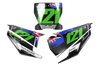Husqvarna Number Background Decals - Countrys