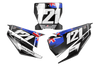 Husqvarna Number Background Decals - Countrys