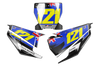 Husqvarna Number Background Decals - Countrys