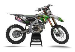 Honda Salty Snake Grey Graphic Kit - CRF CR XR Models | All Years