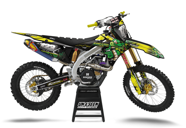 Suzuki Salty Snake Graphic Kit - RMZ RM RMX DR DRZ JR Models | All Years