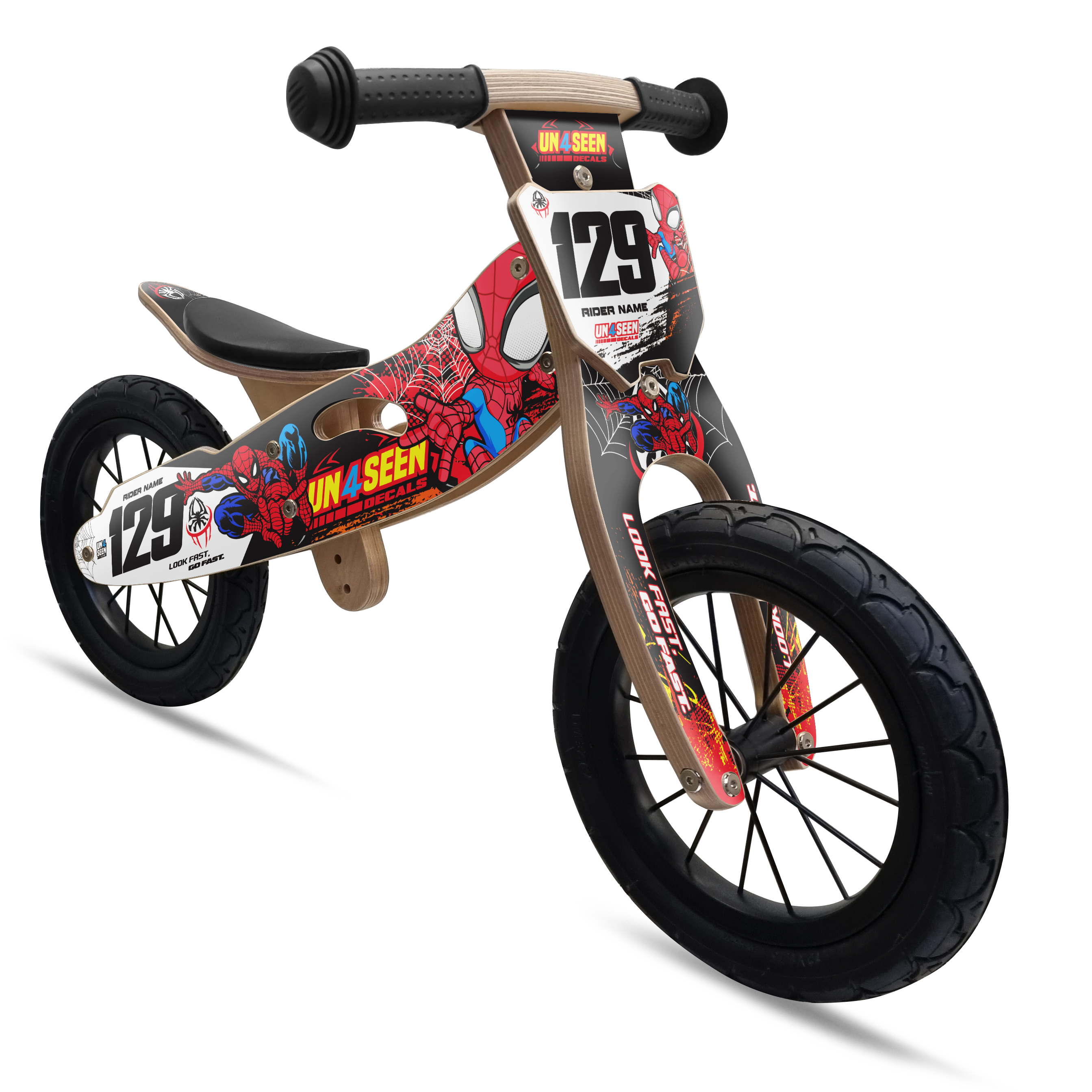 Spiderman balance bike hotsell