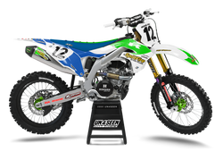 Kawasaki Mickael Pichon Replica Graphic Kit - KK KXF KDX KLX Models | All Years