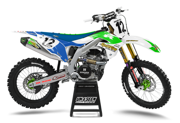Kawasaki Mickael Pichon Replica Graphic Kit - KK KXF KDX KLX Models | All Years