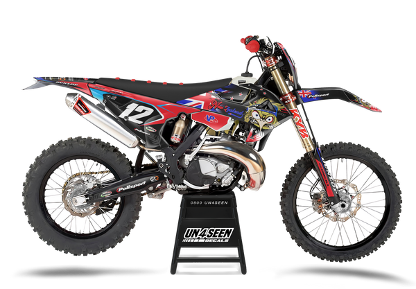 Rieju Graphics Kit - Angry Kiwi
