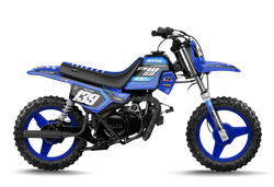 Yamaha Soul Blue Graphic Kit - YZ YZF WR TTR PW Models | All Years