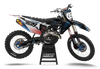 Husqvarna  Split By Light Graphics Kit -  Blue Dash