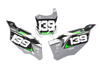 Kawasaki Number Background Decals - Strom