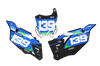 Kawasaki Number Background Decals - Strom