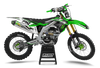 Kawasaki Graphics Kit - Frek Green