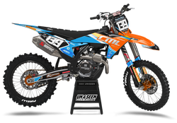 KTM Smoke Blue Graphic Kit - SX SXF XC XCF EXC EXCF Models | All Years