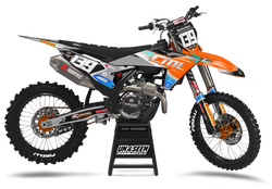 KTM Smoke Grey Graphic Kit - SX SXF XC XCF EXC EXCF Models | All Years